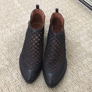 jeffery campbell netted booties